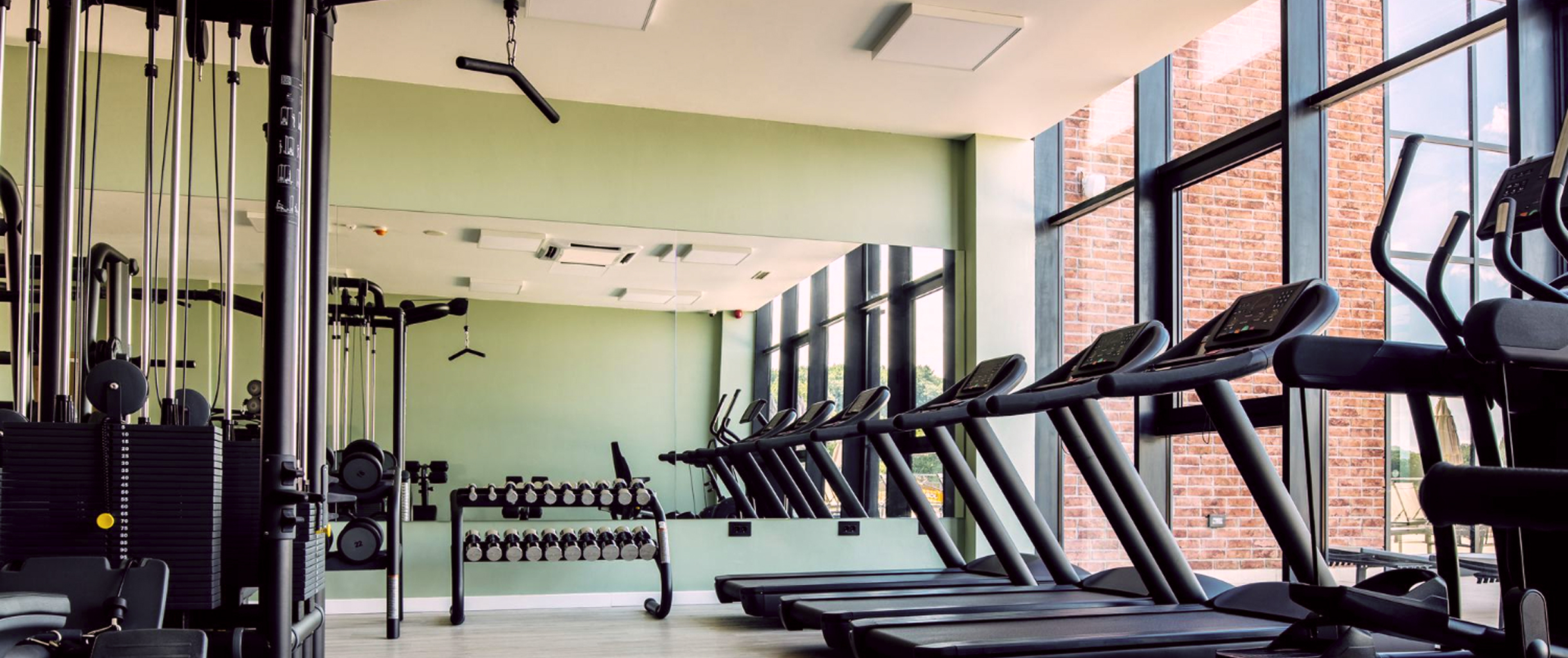 фитнес клуб внутри