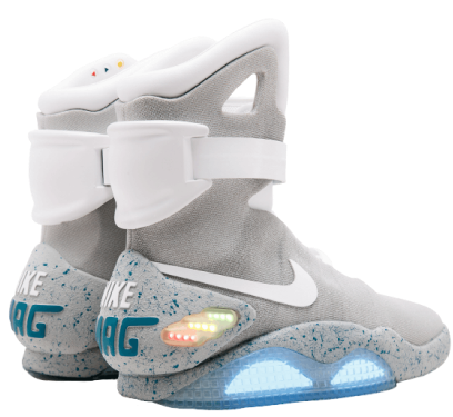 Кроссовки Nike Air Mag, вид сзади